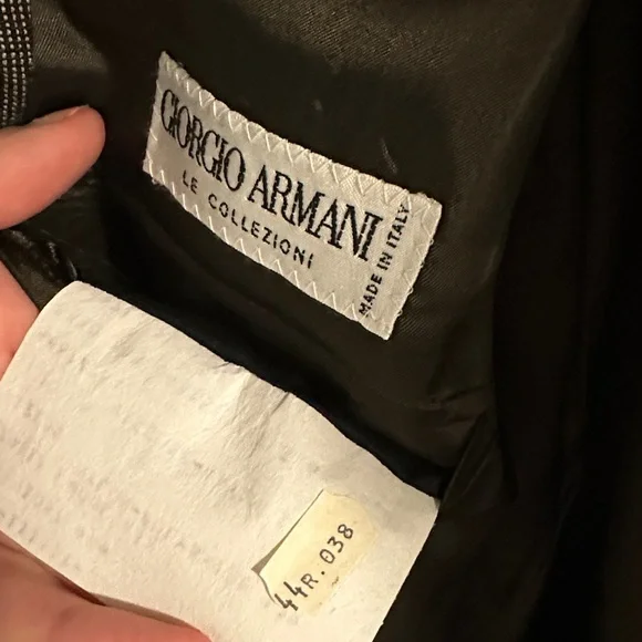 Armani Collezioni Dark Gray Blazer